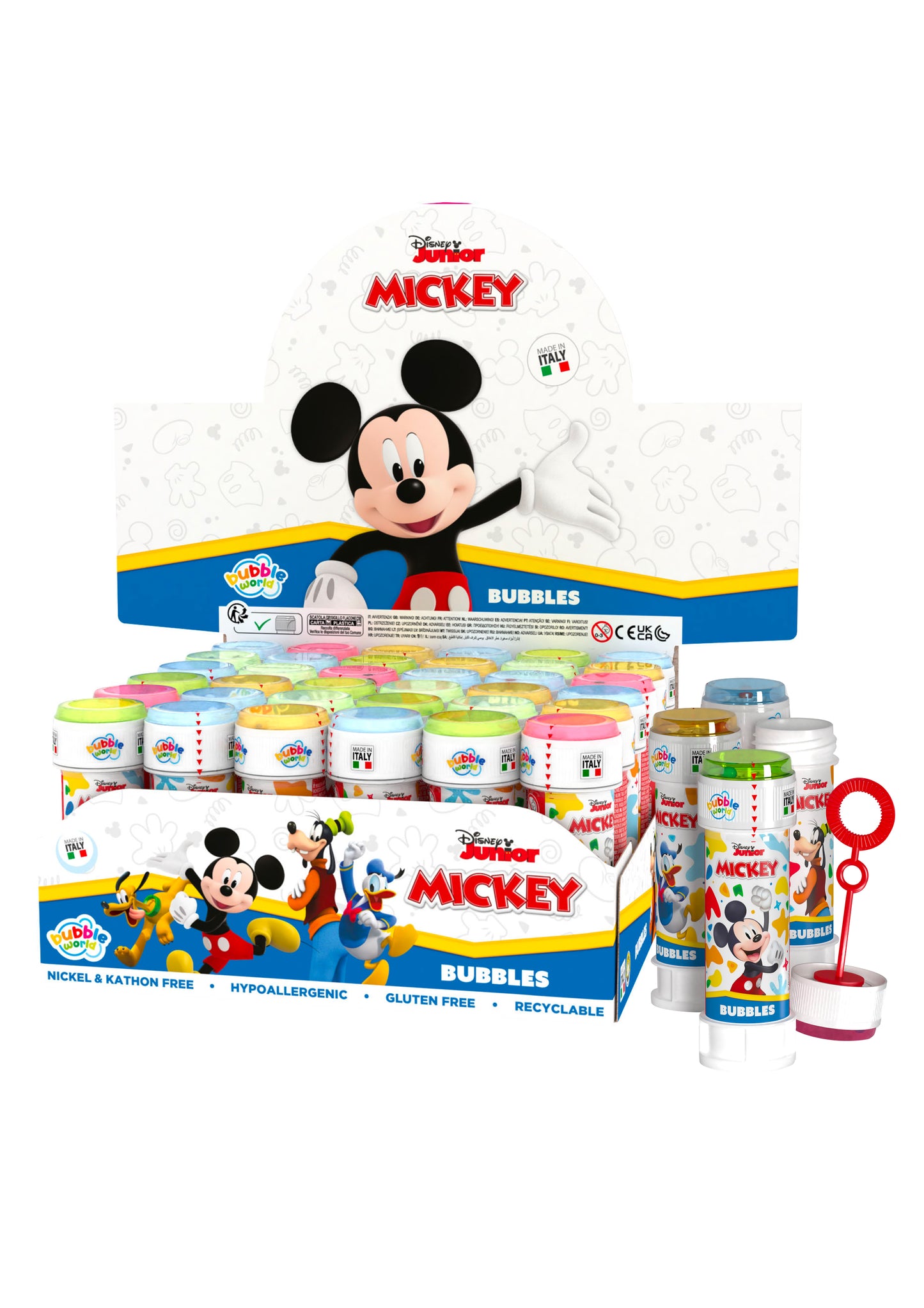 Mickey Mouse Bubble Tubs + Game (60ml)