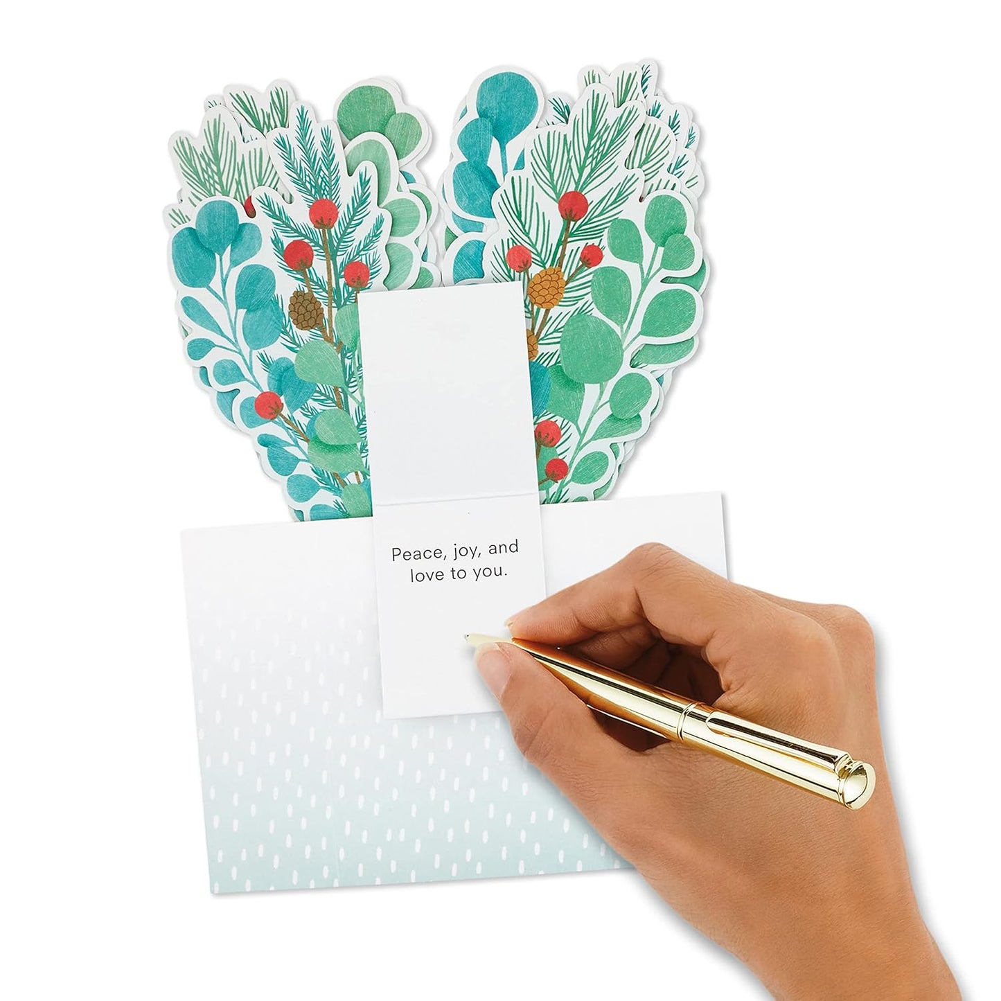Paper Wonder Plant Season's Greetings Christmas Card
