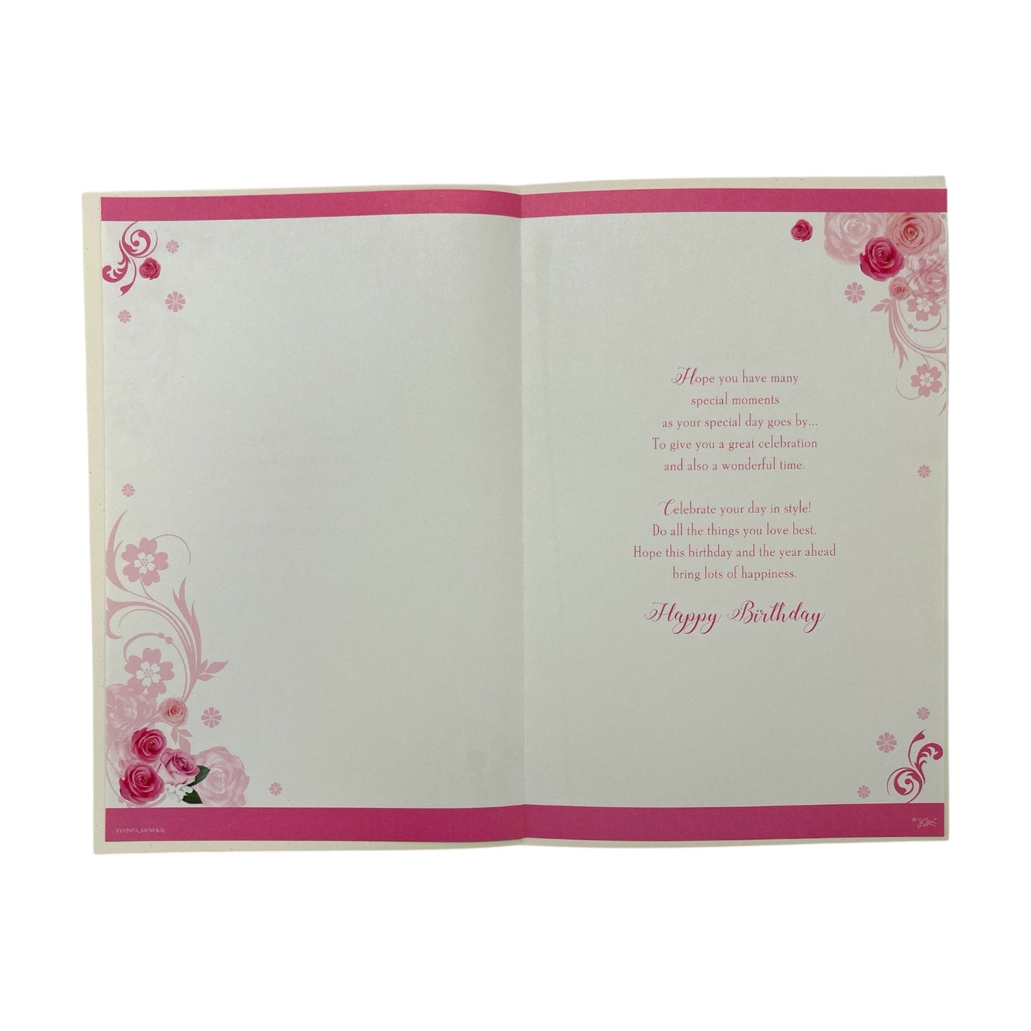 Daughter Age 21 Girl Walking Through A Park Birthday Card
