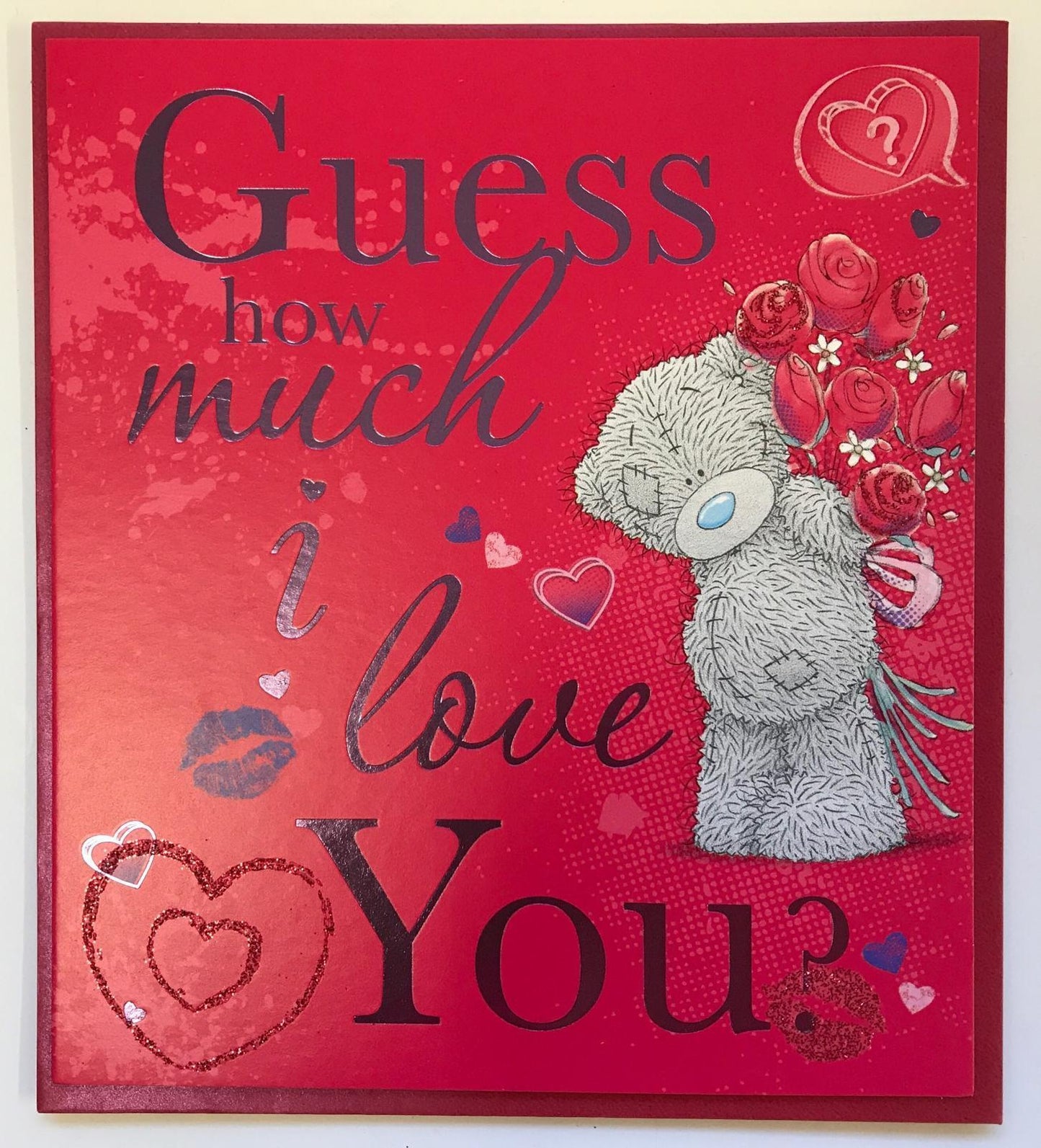 Guess How much I Love You Me to You Valentine's Day Card