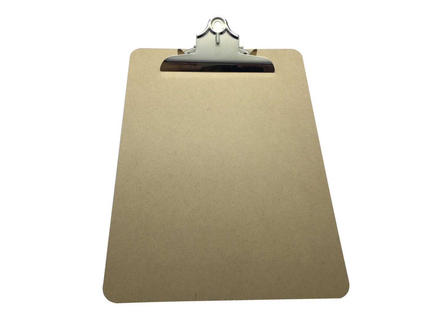 Pack of 6 Janrax A4 MDF Clipboards with Butterfly Clip