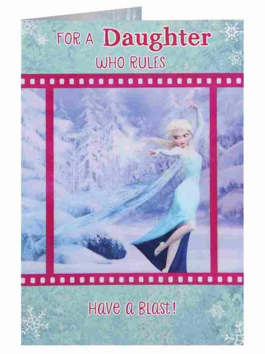 Disney's Frozen Elsa Lenticular Daughter Christmas Card 