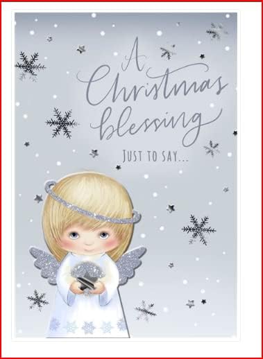 A Blessing Just To Say Religious Christmas Card