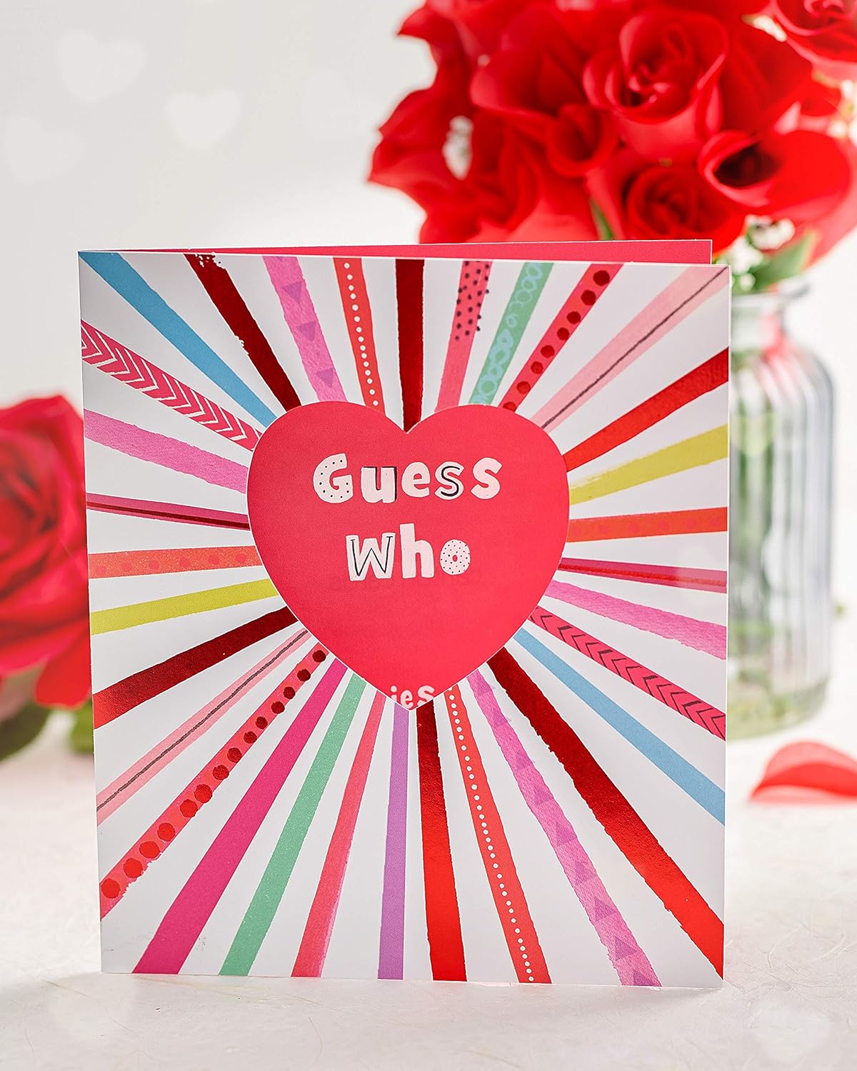 Secret Admirer Guess Who? Valentine's Day Card