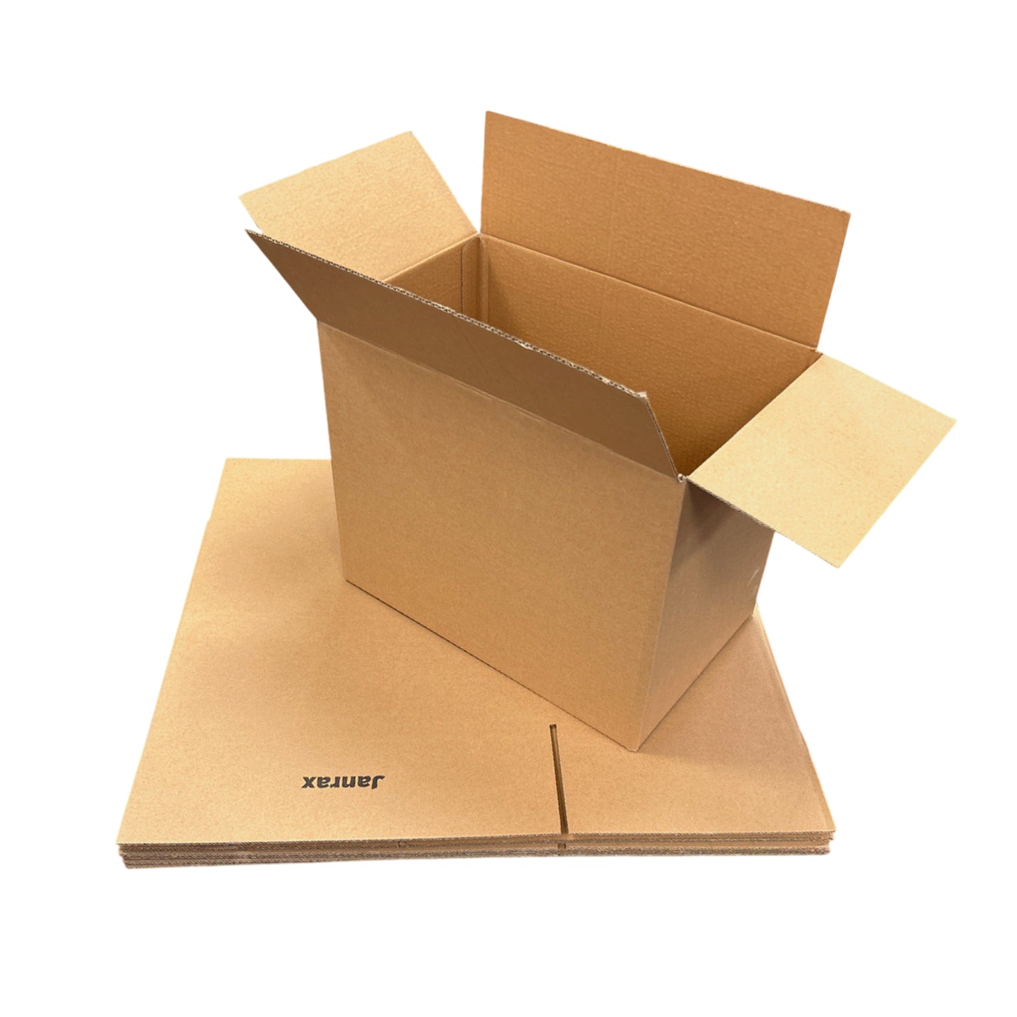Pack of 50 Cardboard Packing Boxes 41x26x34cm — 3mm Corrugated Flute