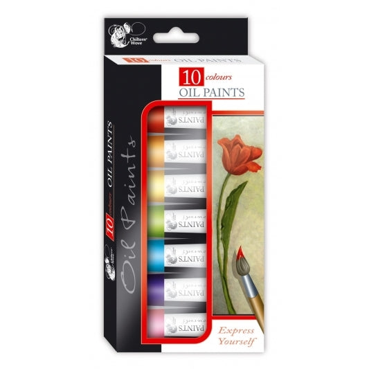Pack of 10 Oil Paints