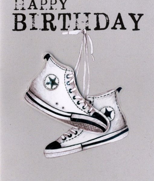 Yours Truly Birthday Card Converse