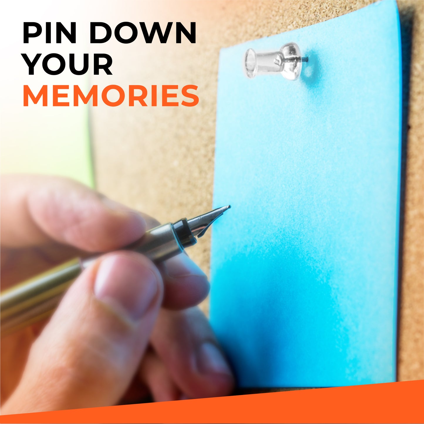 Pack of 5000 Janrax Clear Transparent Push Pins