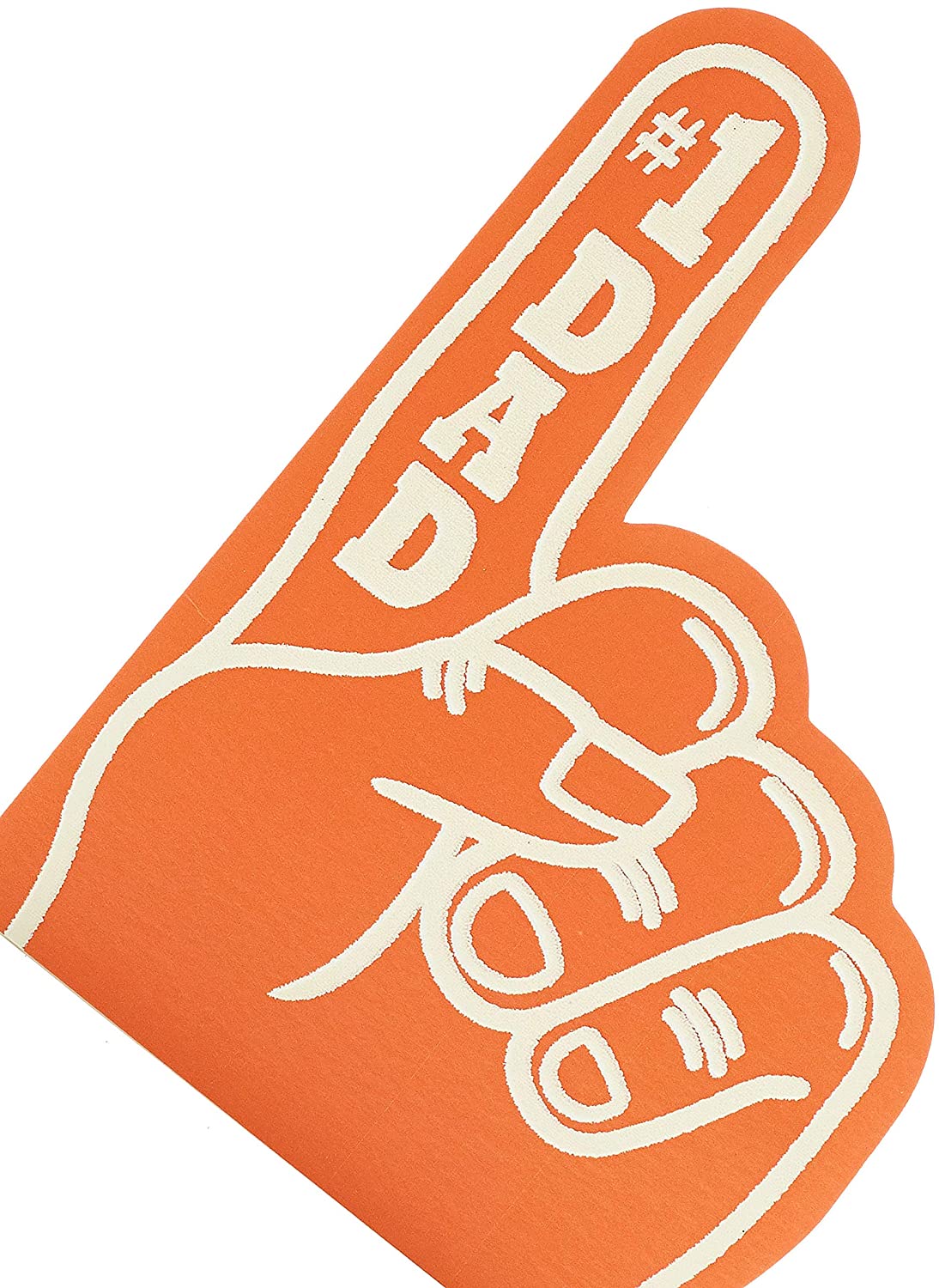 Foam Hand No. 1 Father's Day Card 