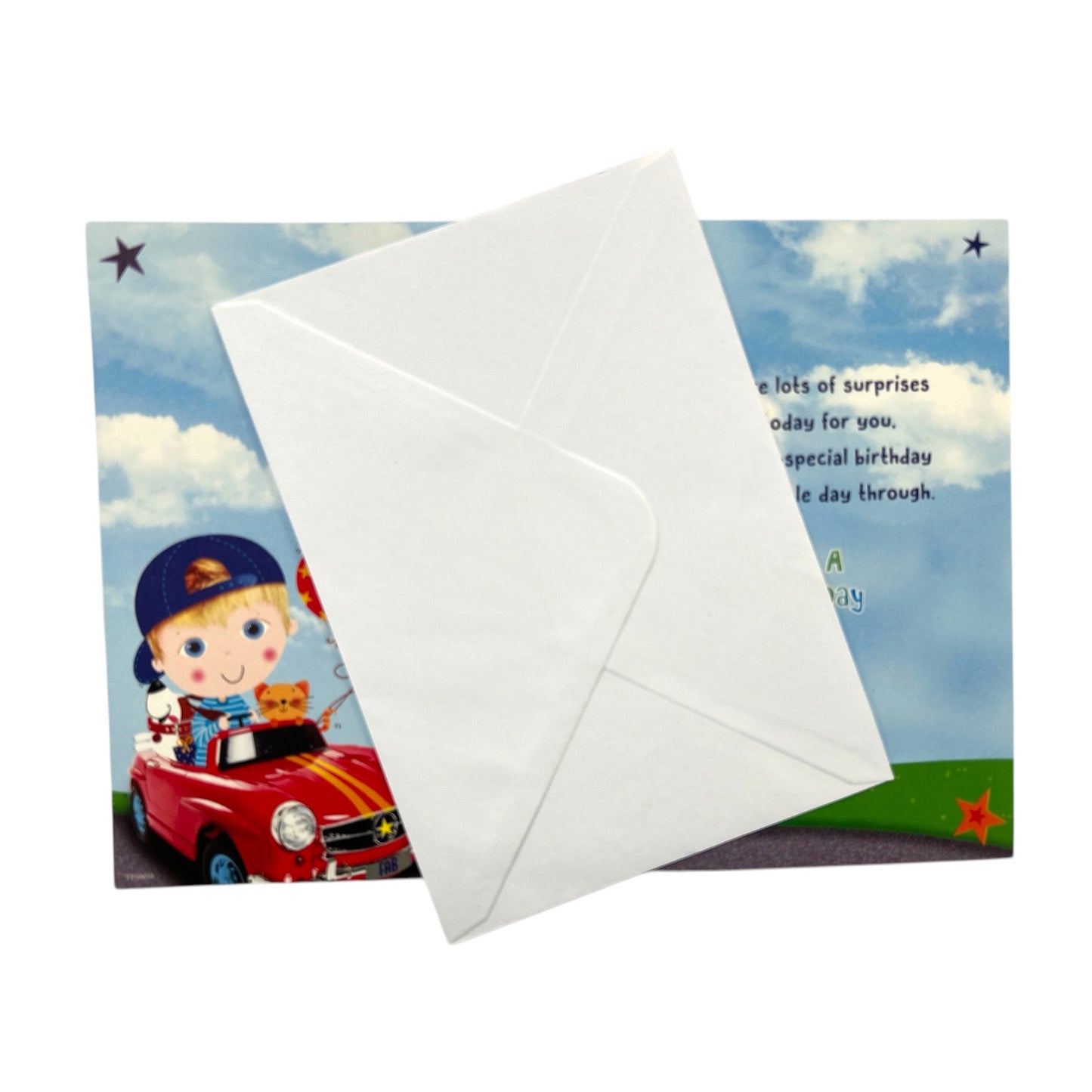 Son Trendy Pops Best Wishes Juvenile Birthday Card