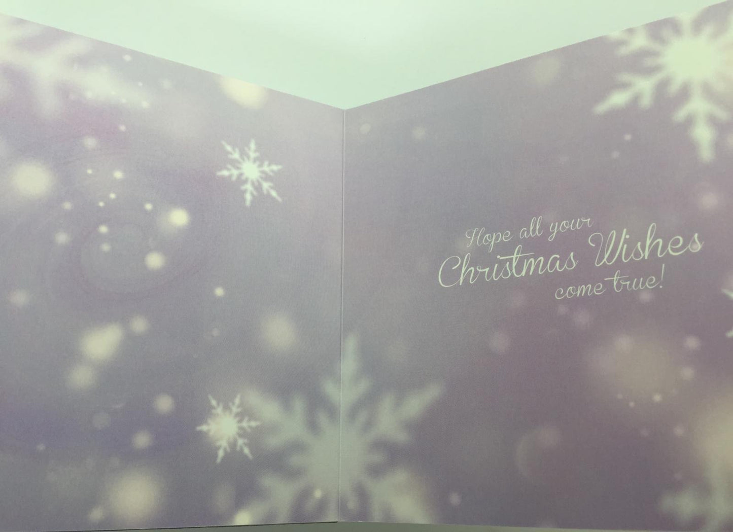 3D Holographic Wonderful Christmas Me to You Bear Christmas Card