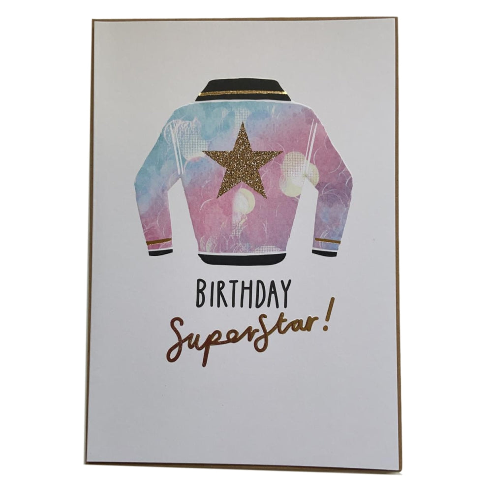 Super Star Birthday Card