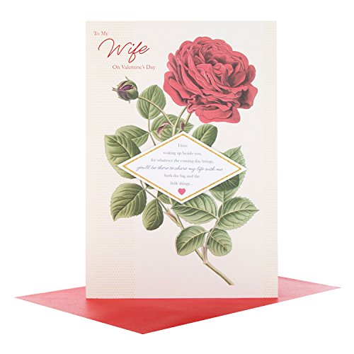 To My Wife "Share My Life" Valentine's Day Greeting Card