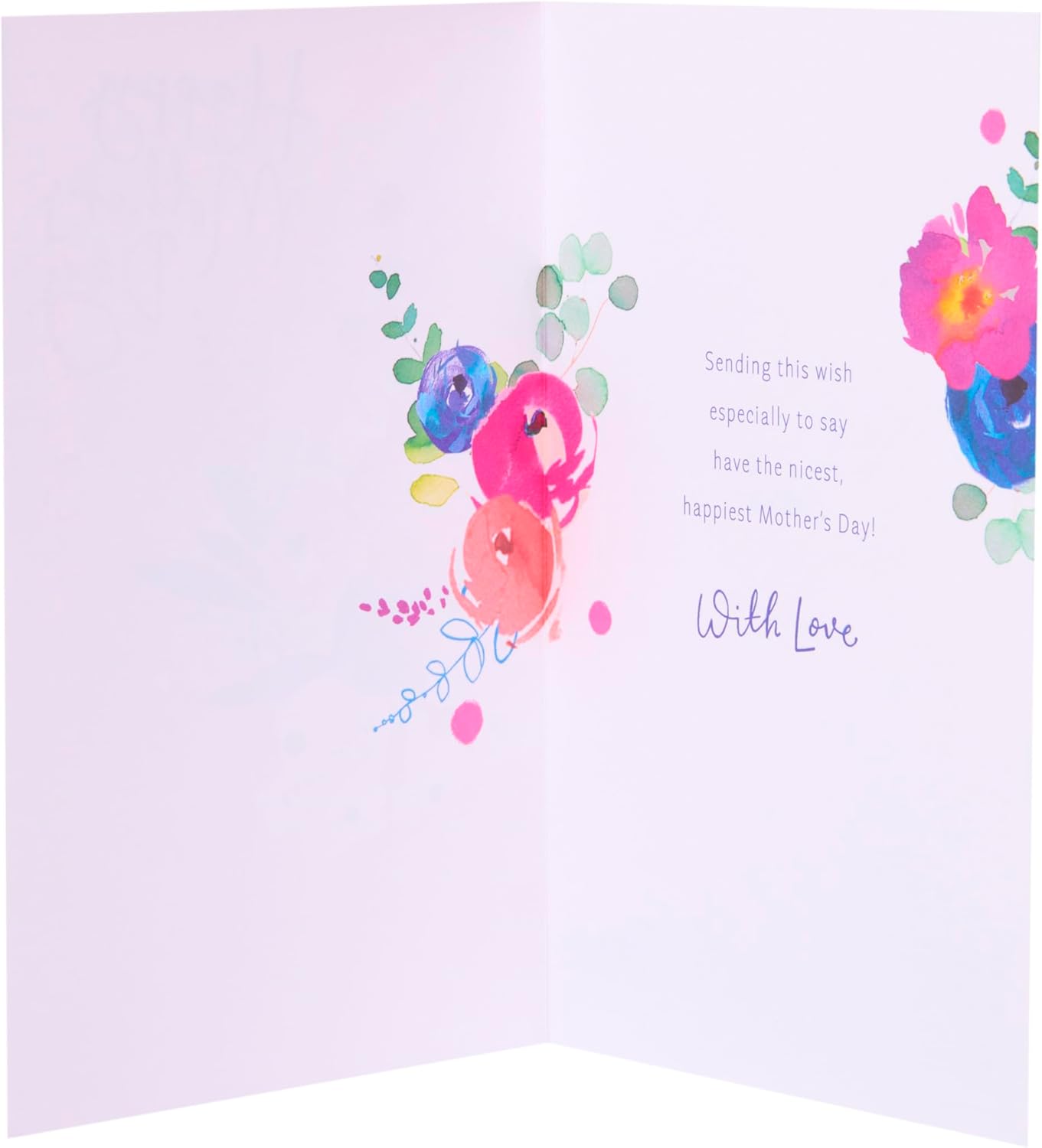 Bold Floral Bouquet Mother's Day Card