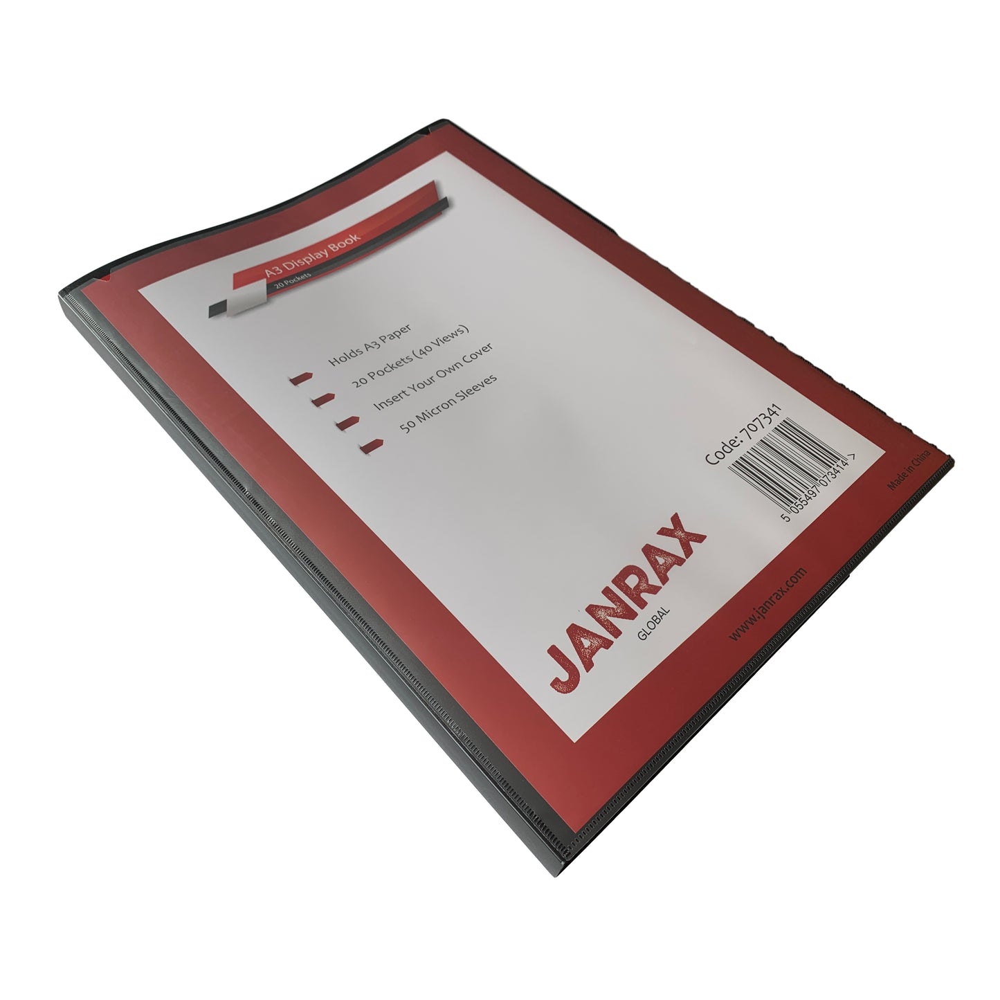 A3 20 Pockets Presentation Display Book by Janrax