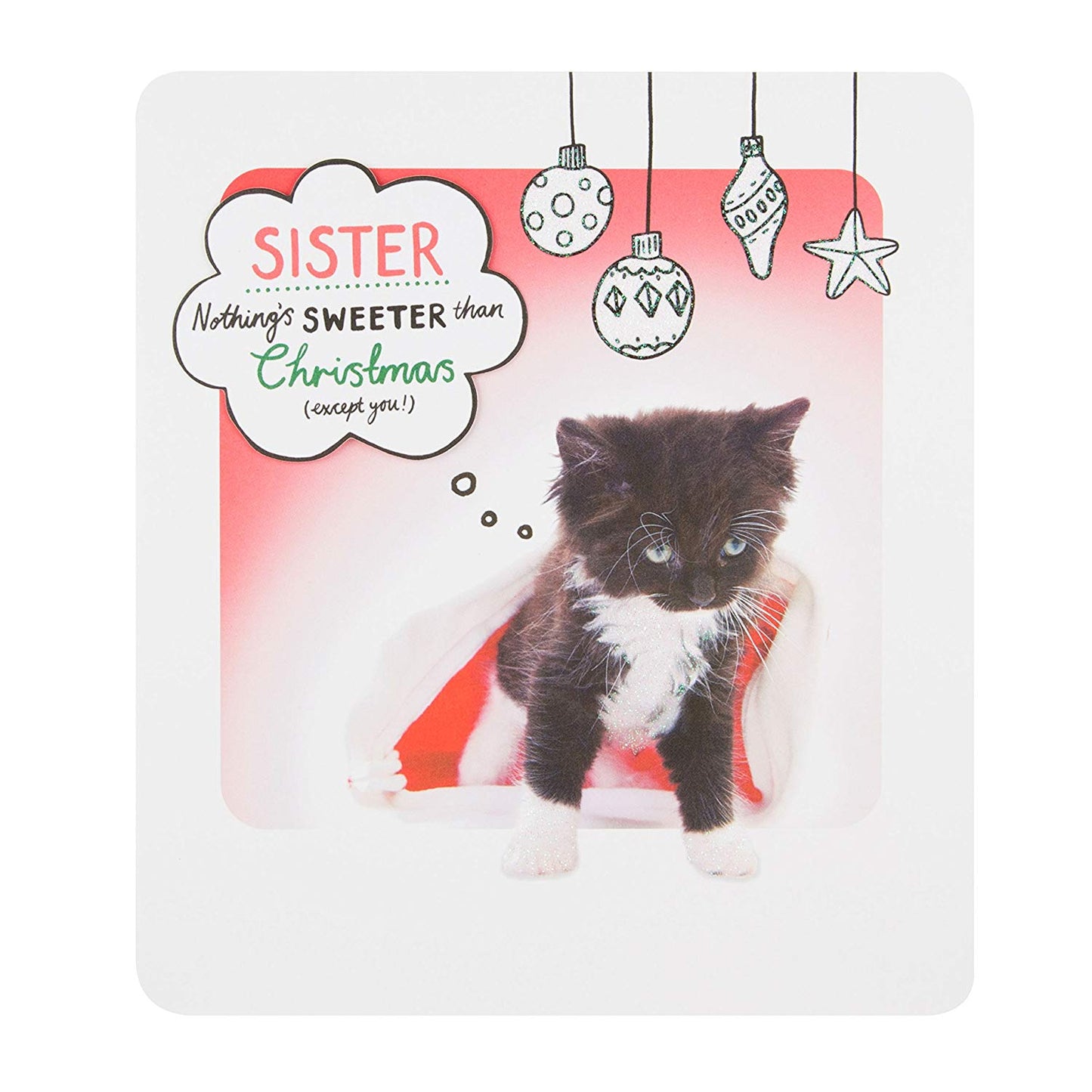 Sister "Lucky To Have You" Birthday Card