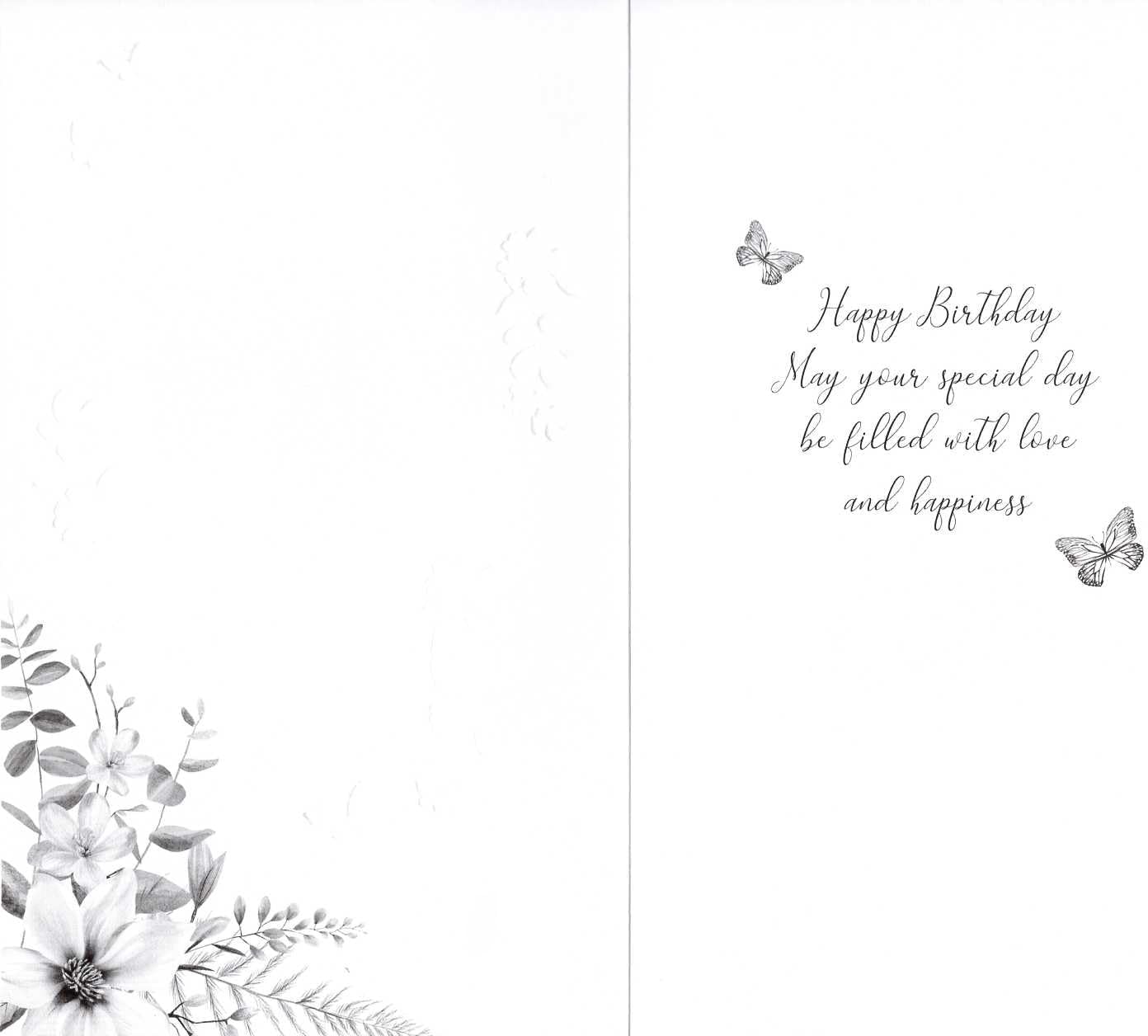 Embellished Wreath Of Flowers Female 90th Birthday Card