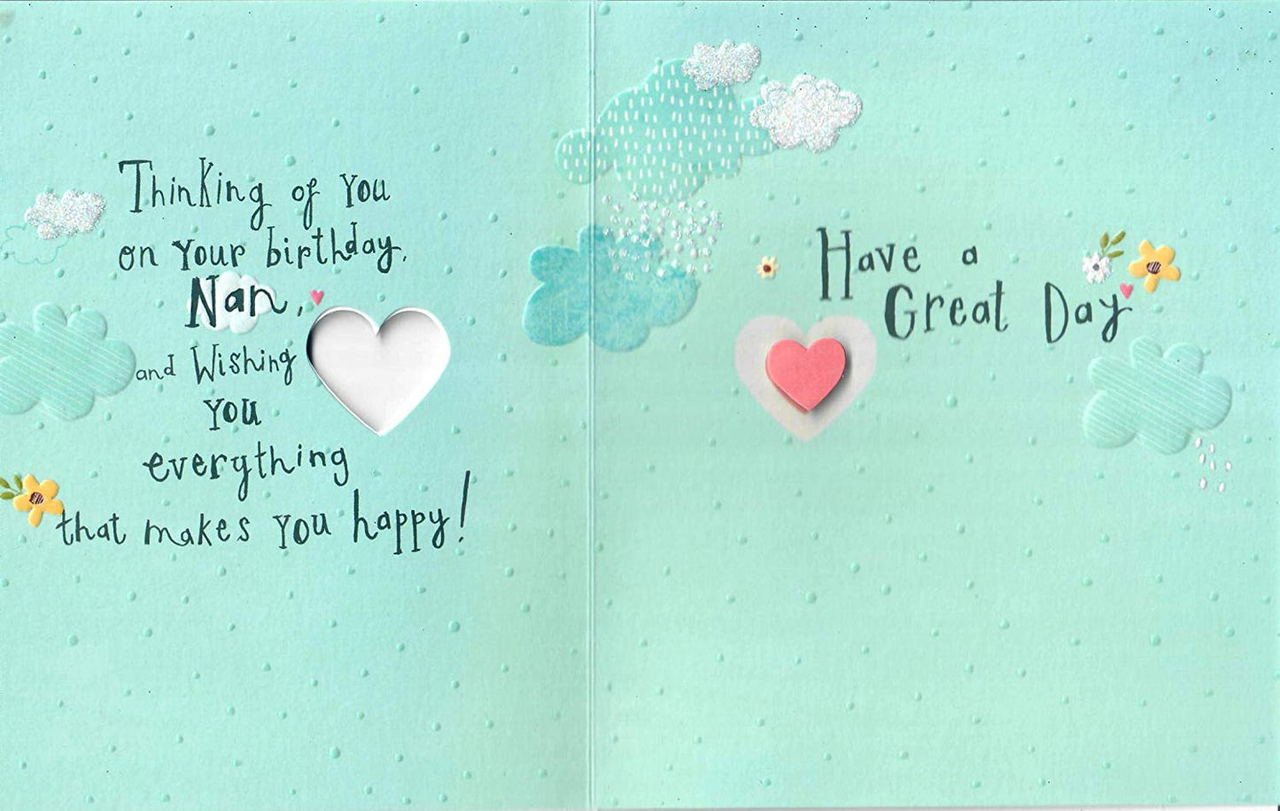 Lovely Nan Birdhouse Birthday Card