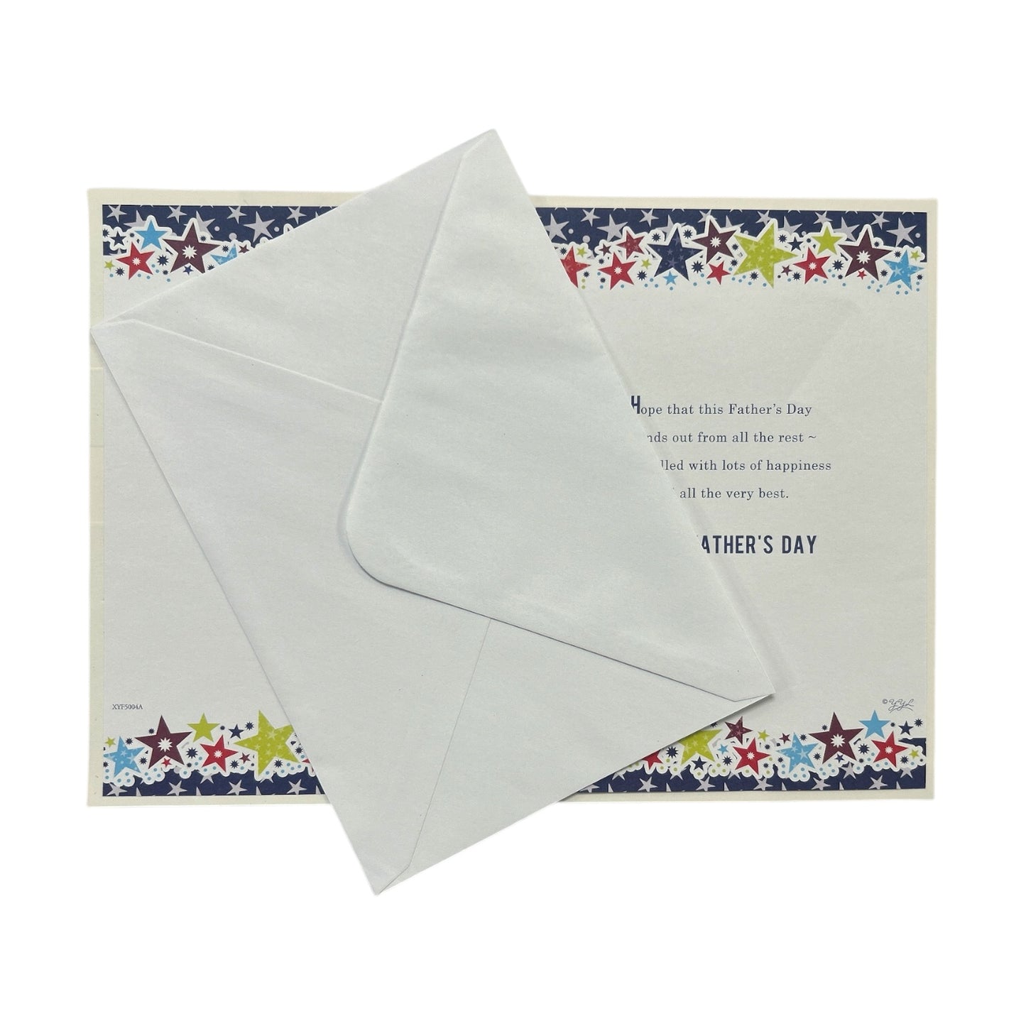 Especially For You Star Design Blue Father's Day Card