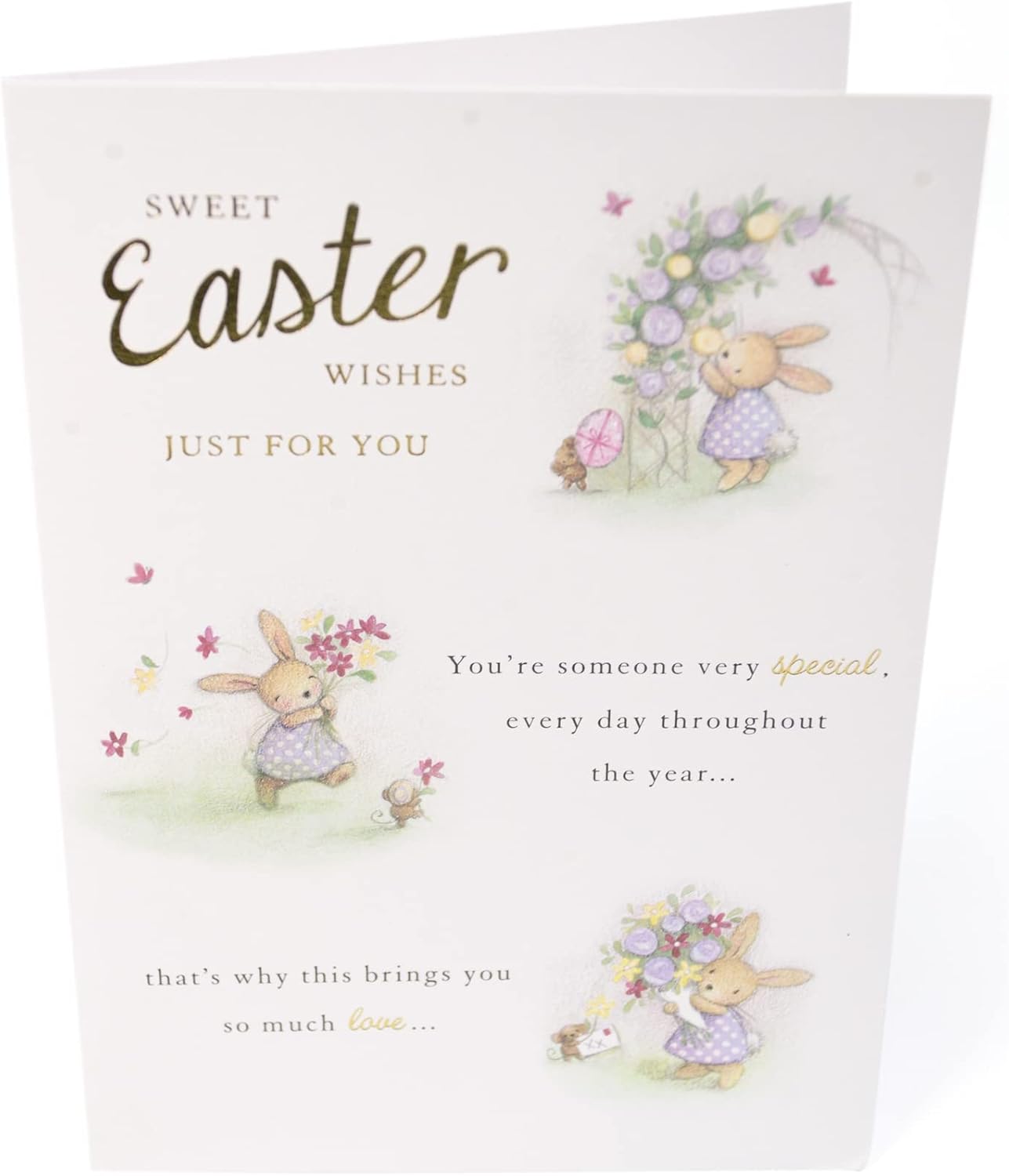 Sweet Wishes Just for You Easter Card