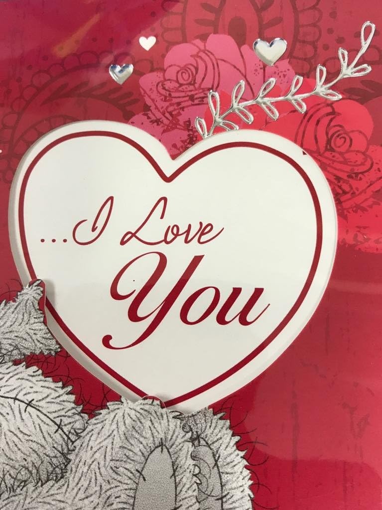 One & Only Valentine Me to You Bear Valentine's Day Card