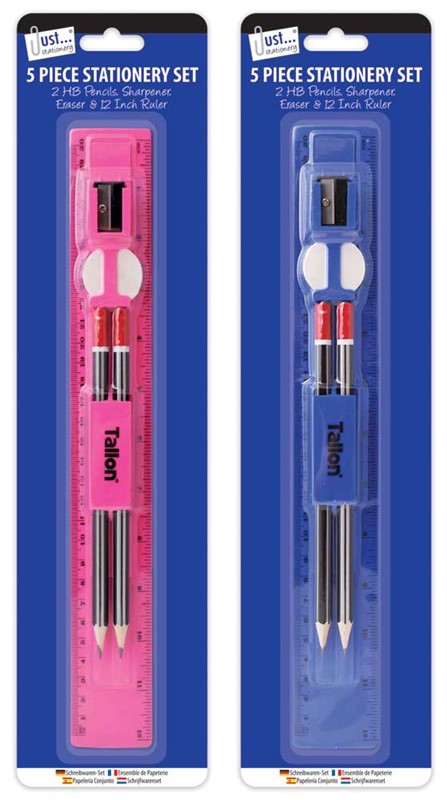 Just Stationery 5 Piece Stationery Set