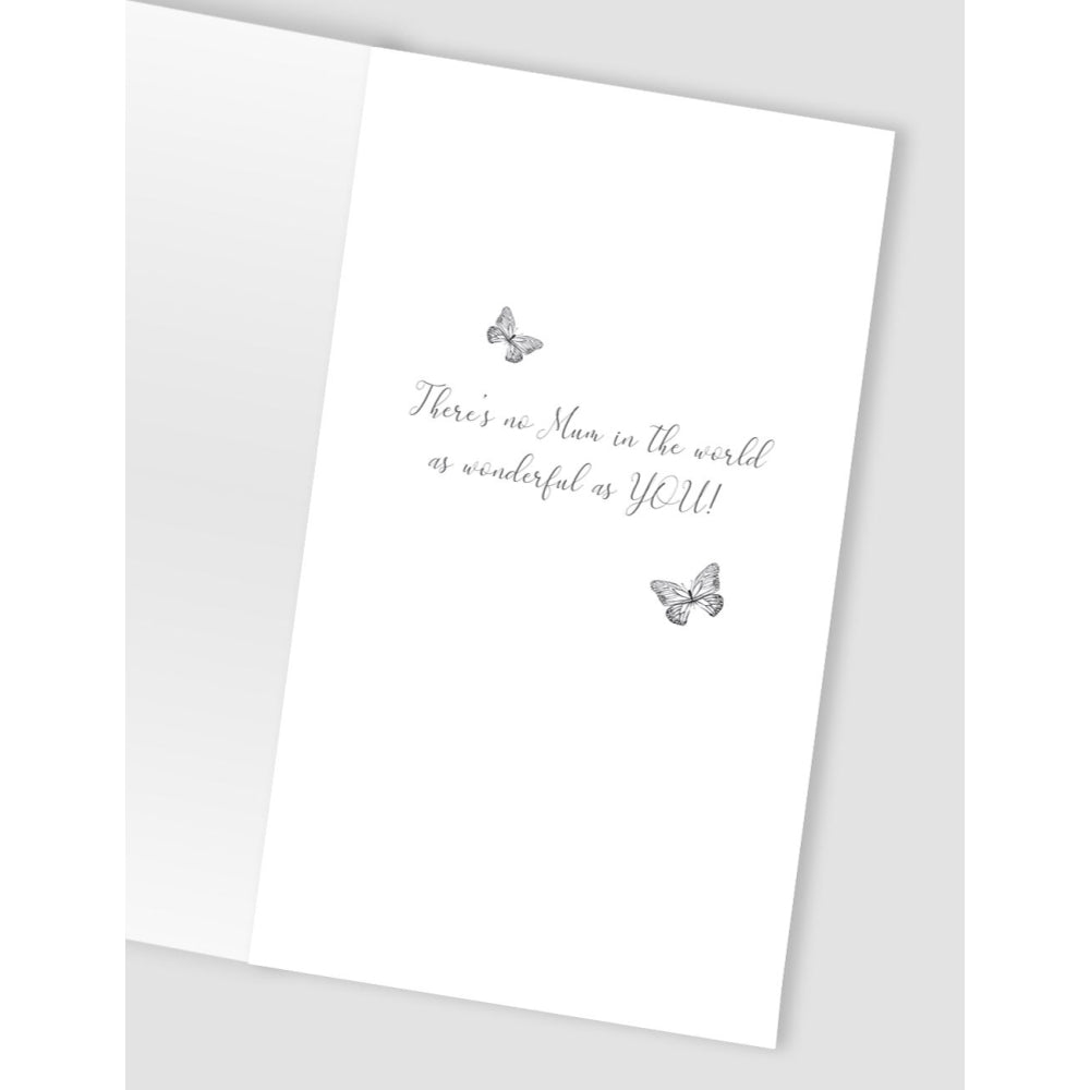 Wonderful Mum Blooming with Gratitude Hand-Finished Mother's Day Card