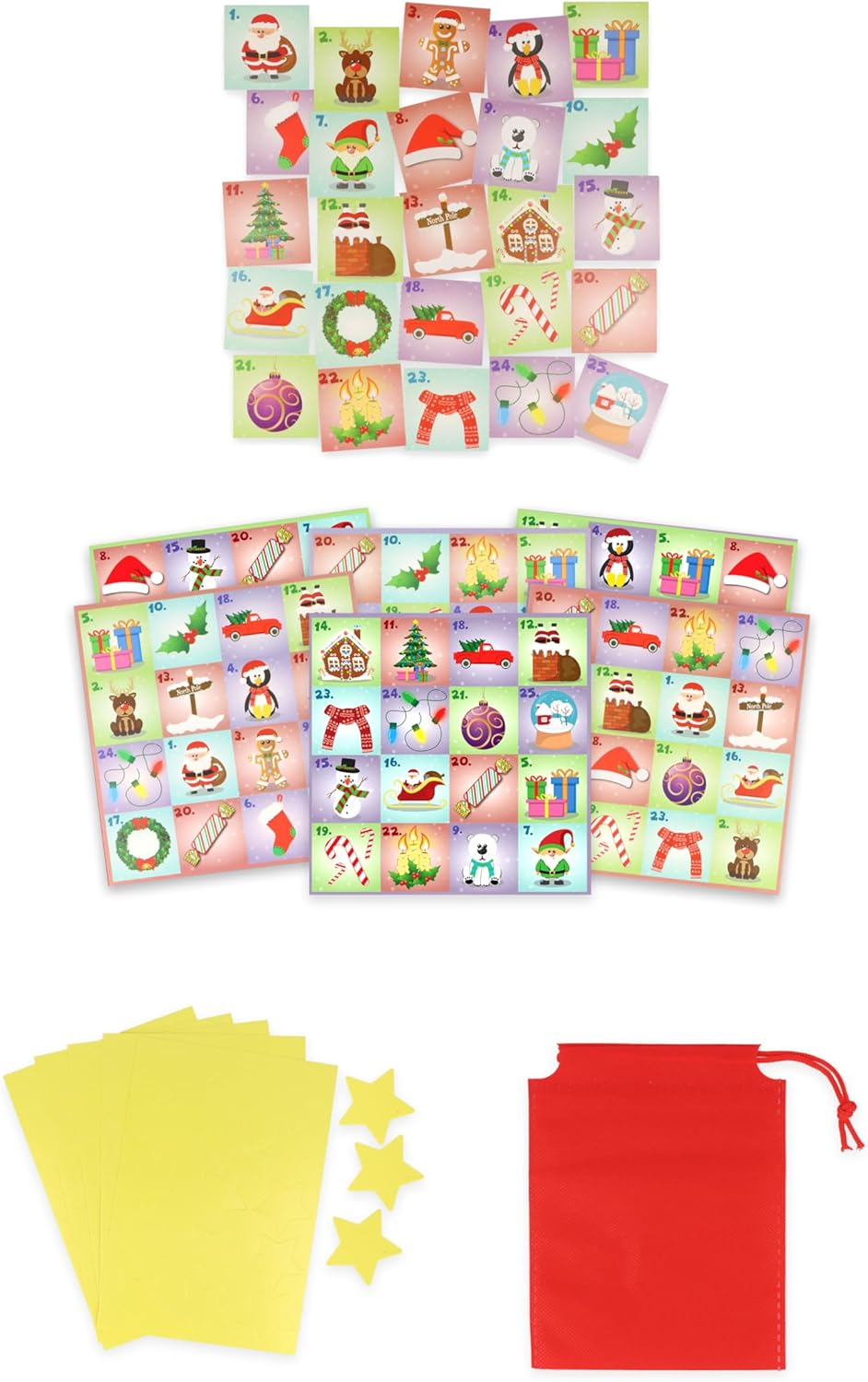 Christmas Bingo Game Set