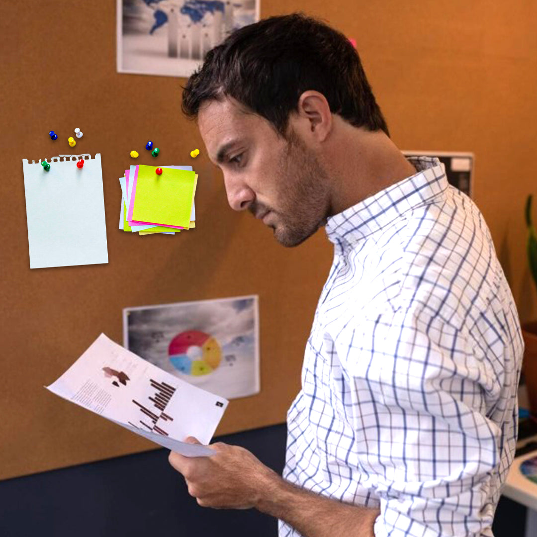 Pack of 200 Assorted Coloured Push Pins in Tub