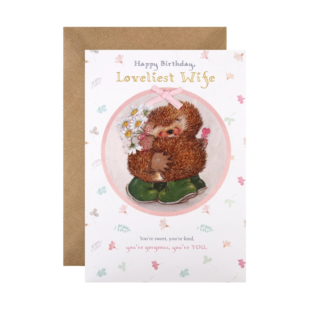 Cute Country Companions Design Wife Birthday Card