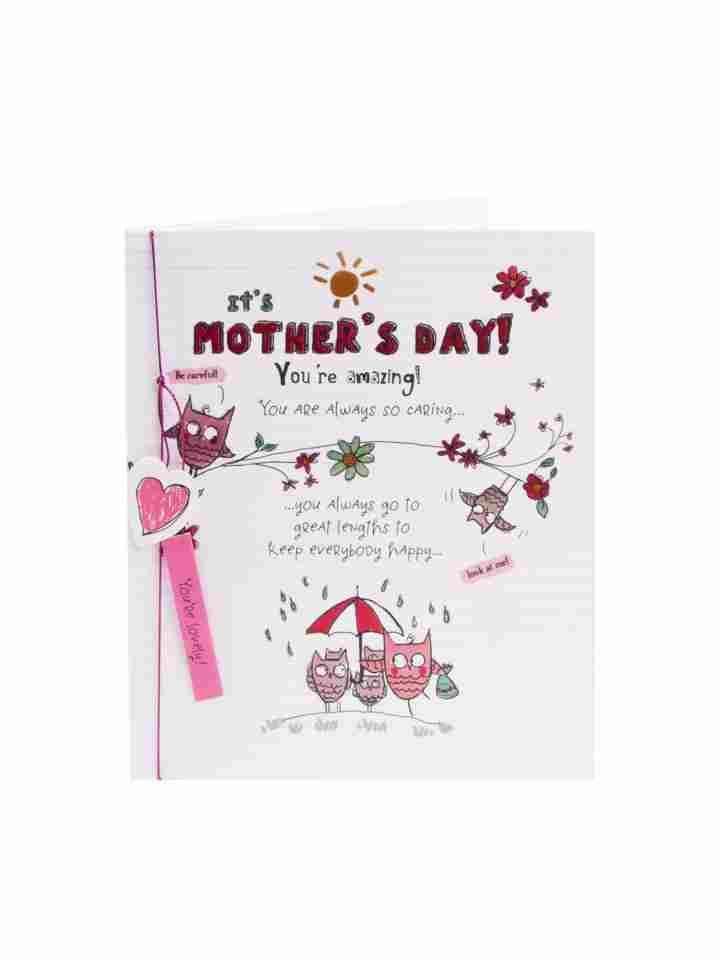 Amazing Mum Oodles And Doodles Mother's Day Card 