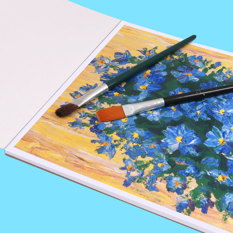 A4 15 Sheets Top Glued Open Oil Painting Pad