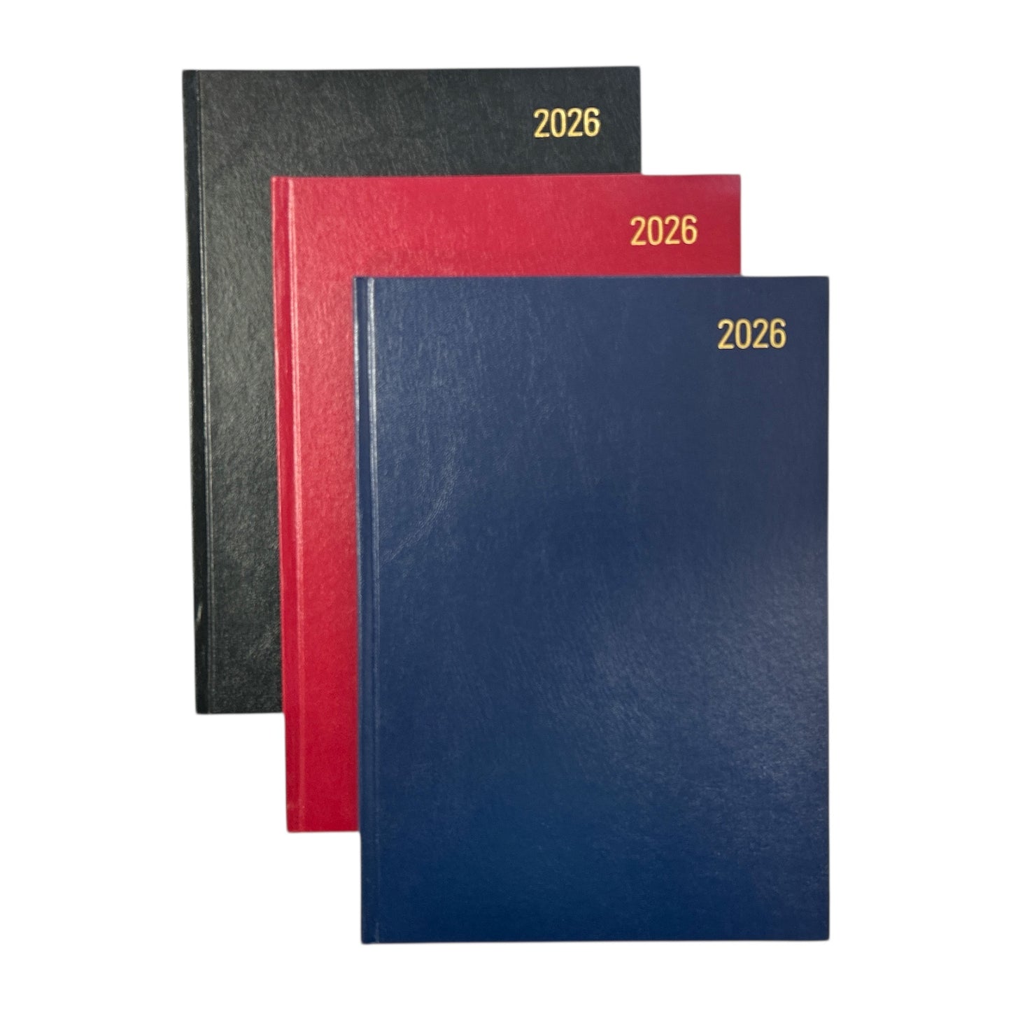 Janrax 2026 A4 Week To View Black Desk Diary