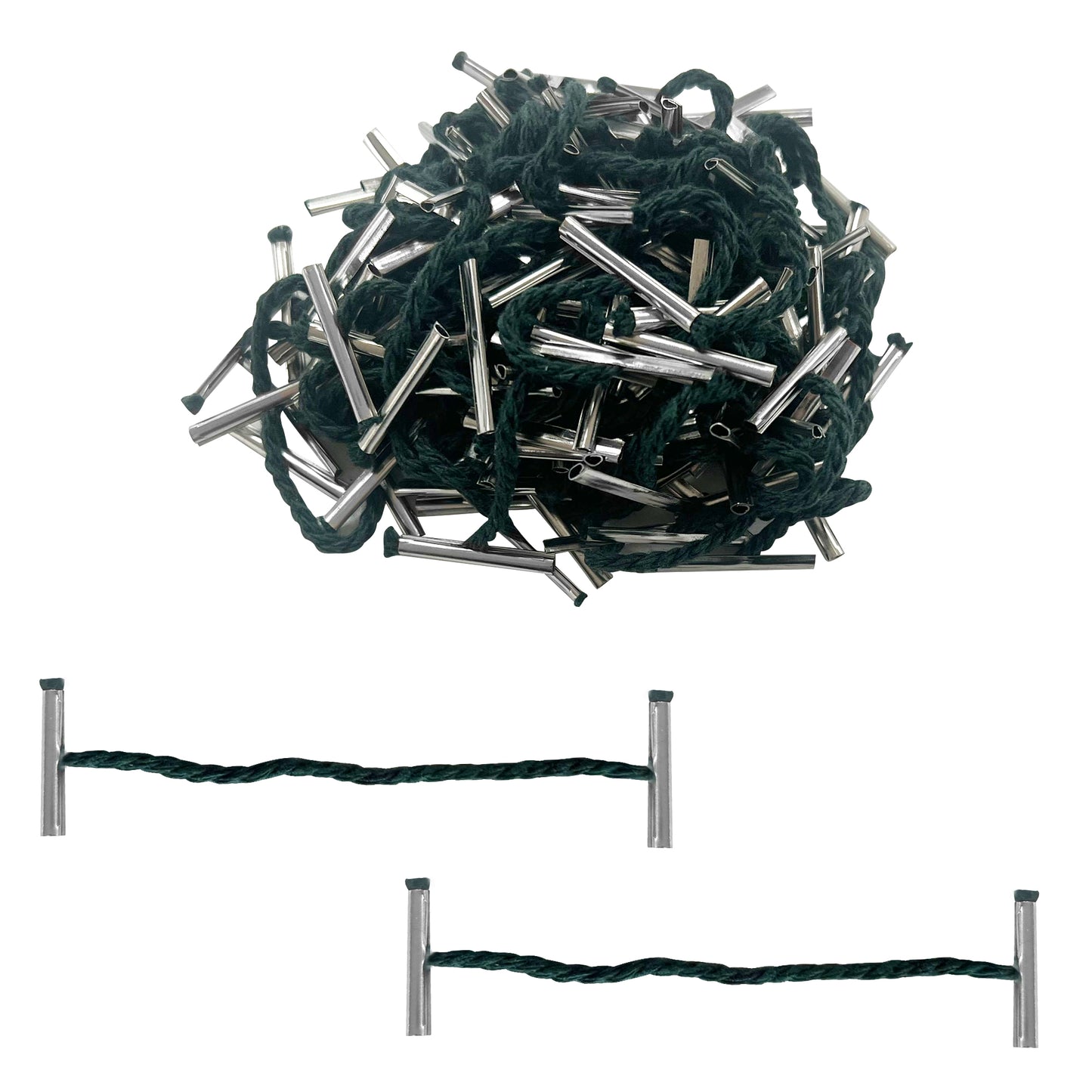 Pack of 1000 76mm Metal End Treasury Tags