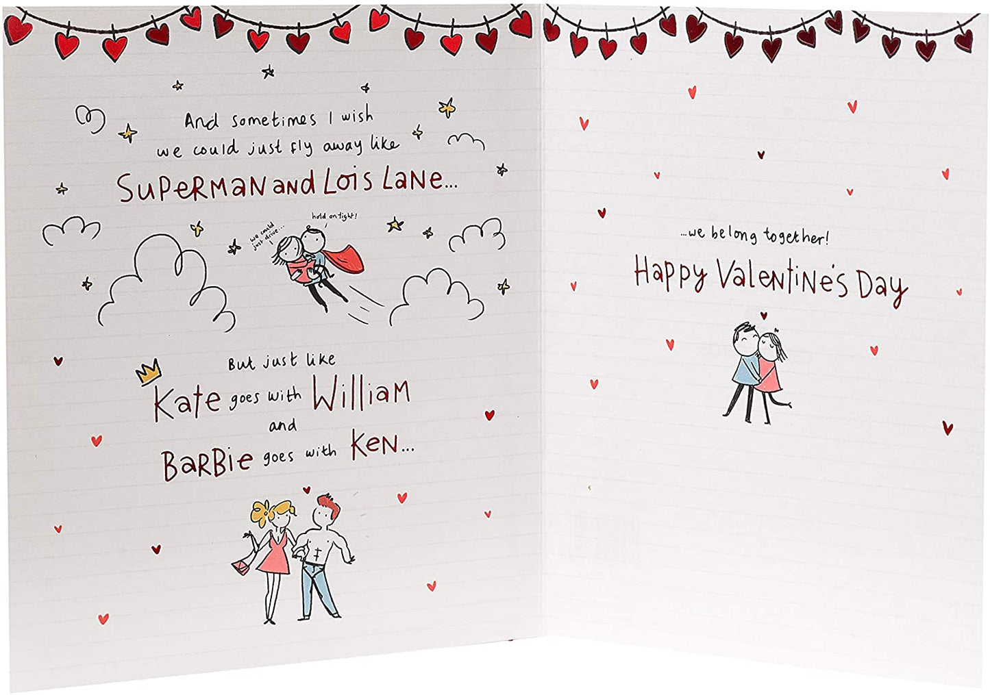 For My Husband Couple Design Valentine's Day Card