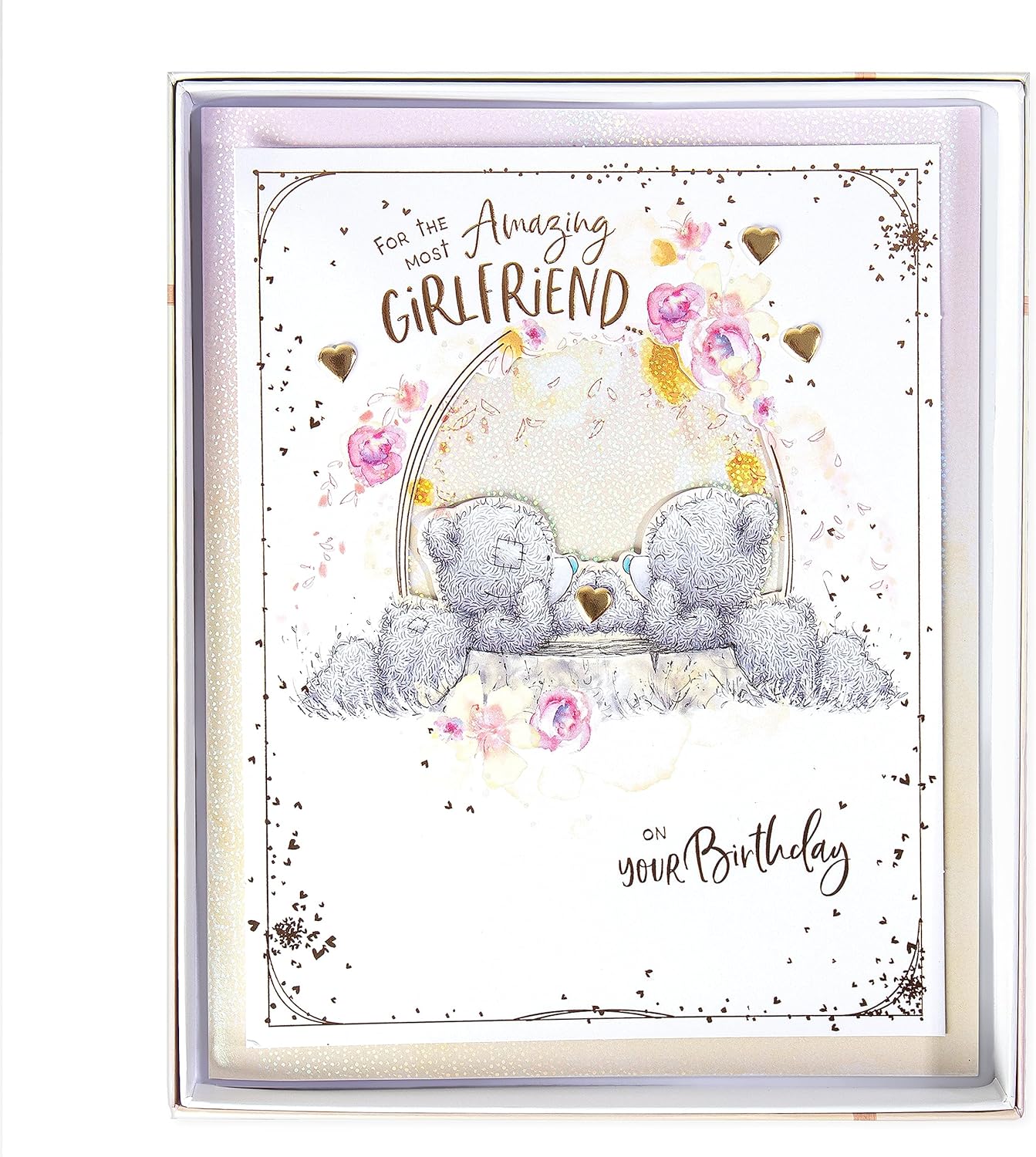 Me To You Bear Amazing Girlfriend Boxed Birthday Card