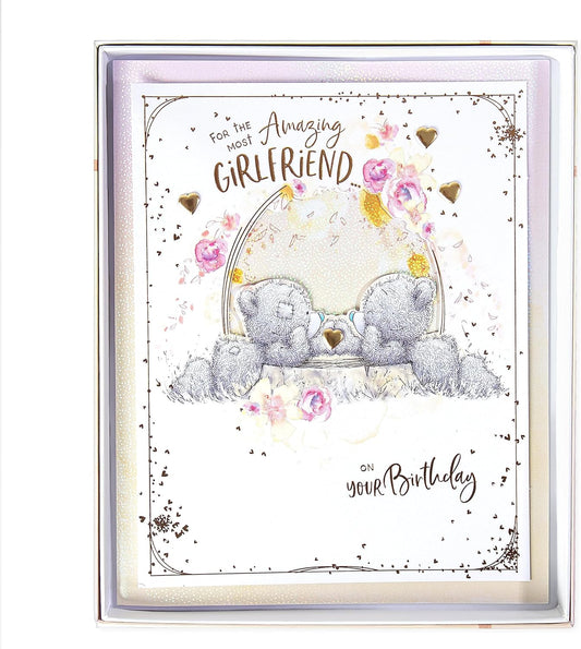 Me To You Bear Amazing Girlfriend Boxed Birthday Card