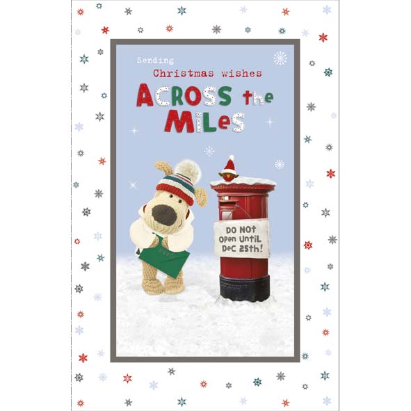 Across The Miles Christmas Wishes Card