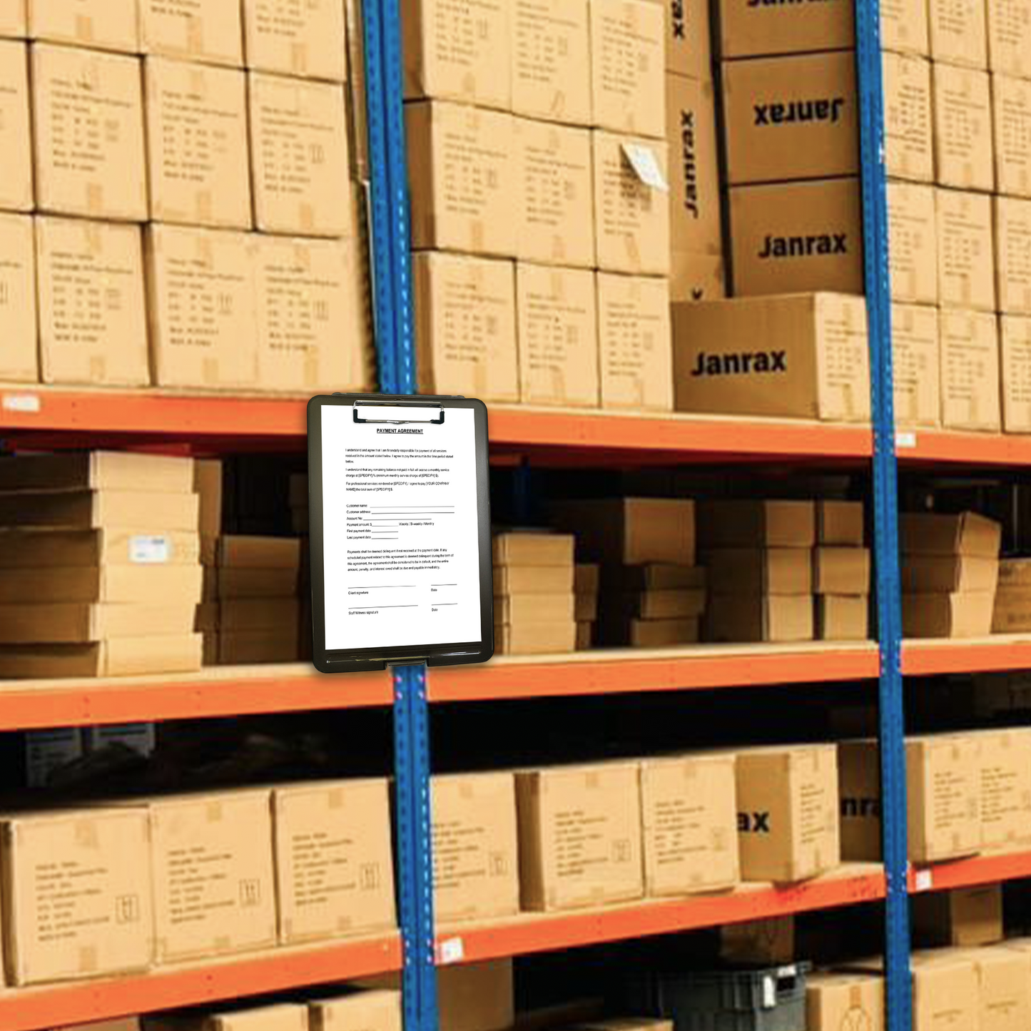 A4 Purple Clipboard Box File - Storage Filing Case