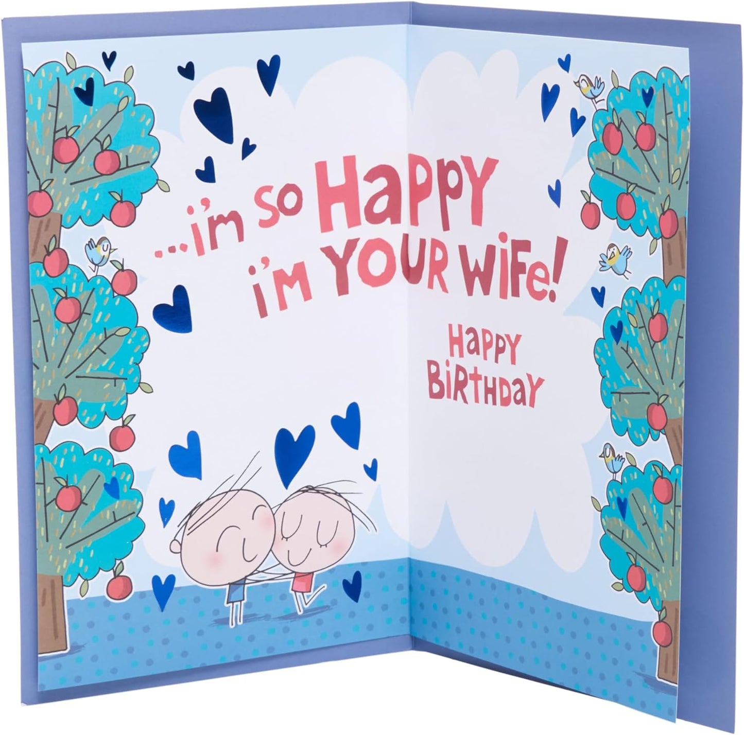Sweet Design with Badge Husband Birthday Card