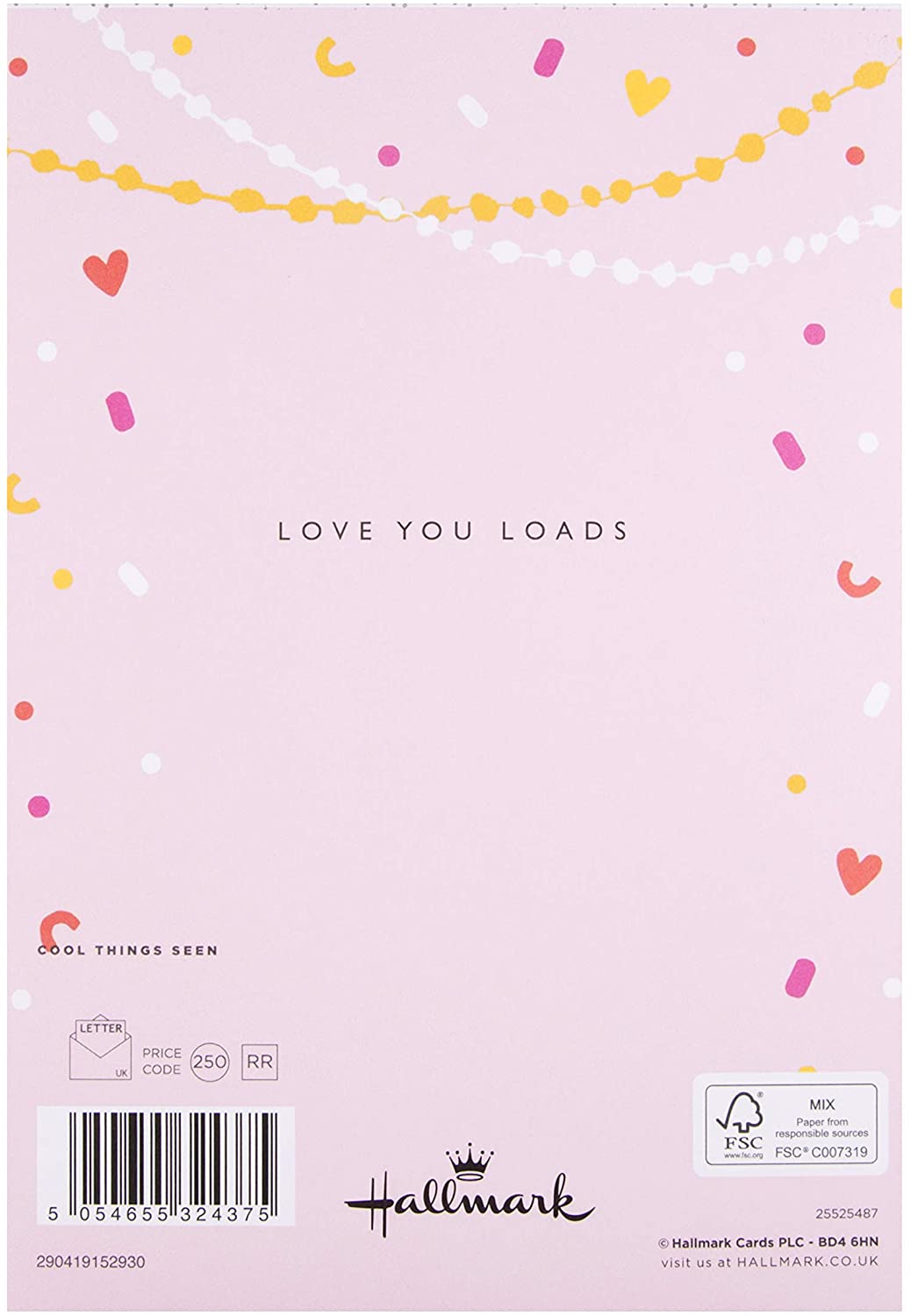 Our Anniversary Card Framed Heart Design