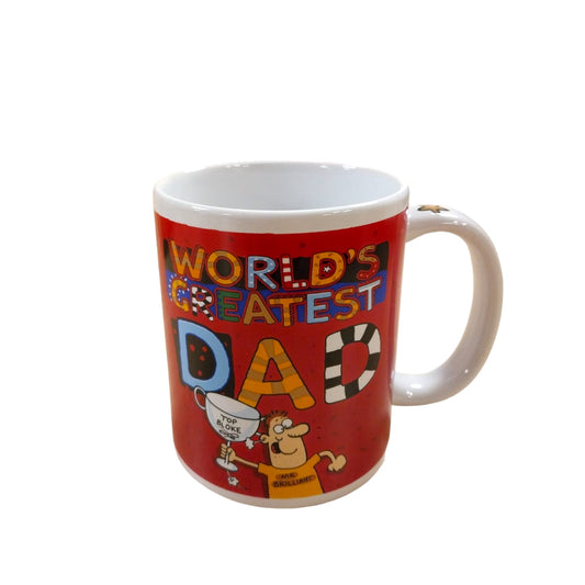 World's Greatest Dad Coffee Tea Mug Gift Father's Day Christmas Birthday 