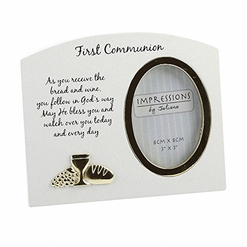 First Communion Photo Frame with Verse