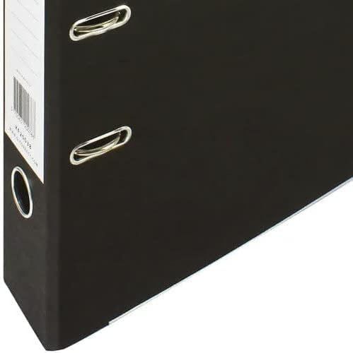Pack of 10 A4 Paperbacked Black Lever Arch Files