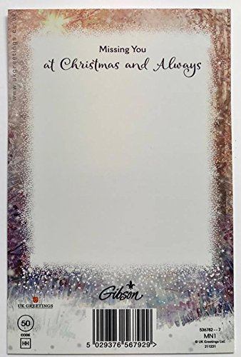 Winter Woodland Dad Remembering You At Christmas Card