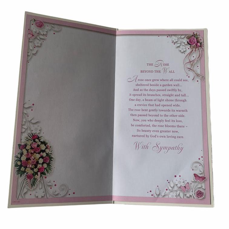 Sympathy on the Loss of Your Partner Greeting Card