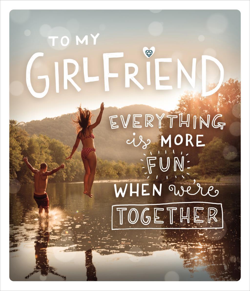 My Special Girlfriend Fun Valentine's Day Greeting Card