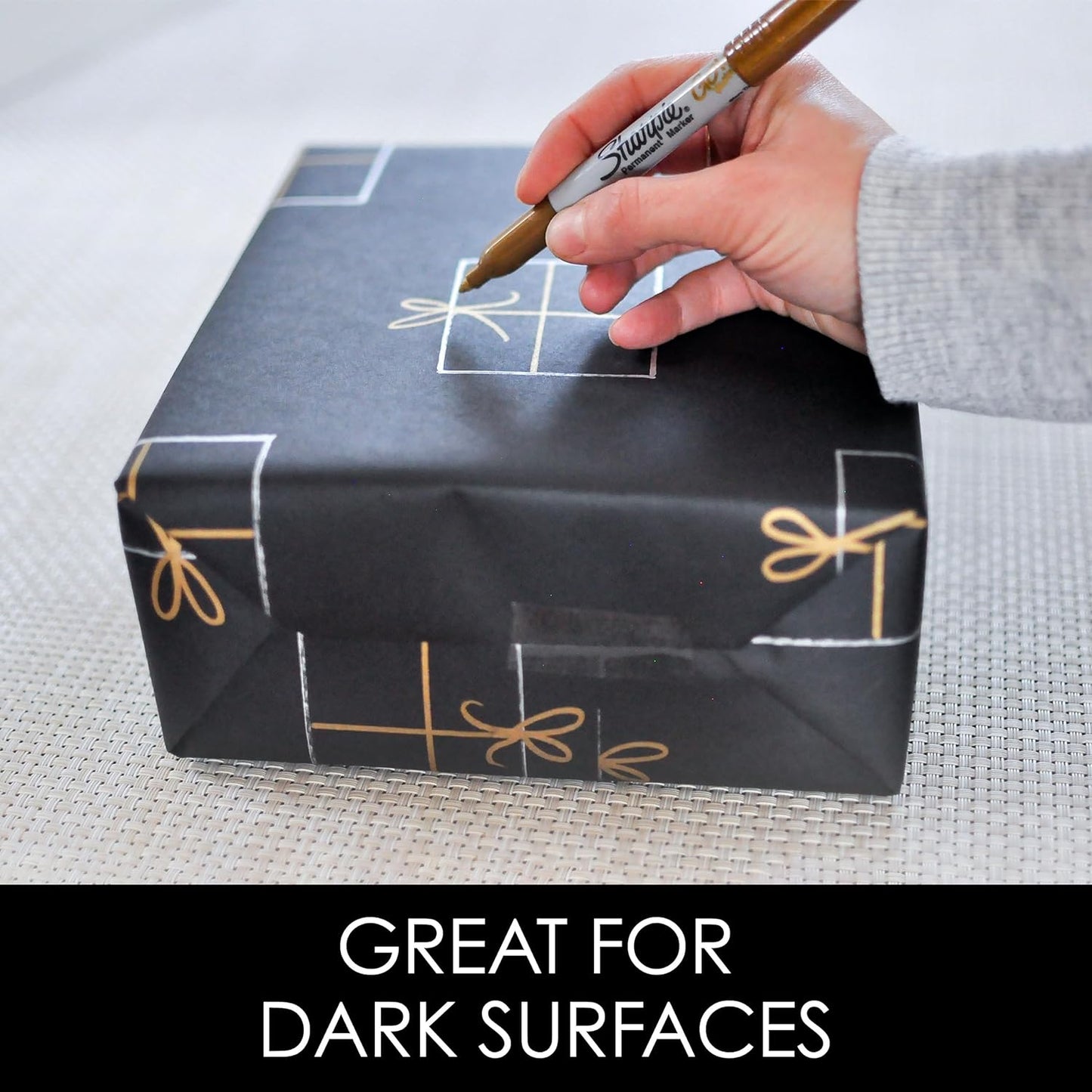 Sharpie Metallic Permanent Marker Fine Assorted (Pack of 3)