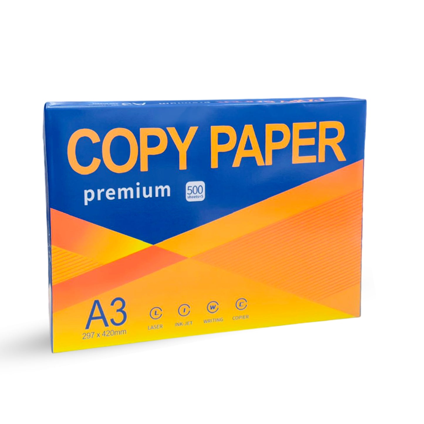 A3 Copier Paper 80gsm – 500 Sheet Ream | High-Quality White Copy Paper for Inkjet, Laser Printers & Photocopiers