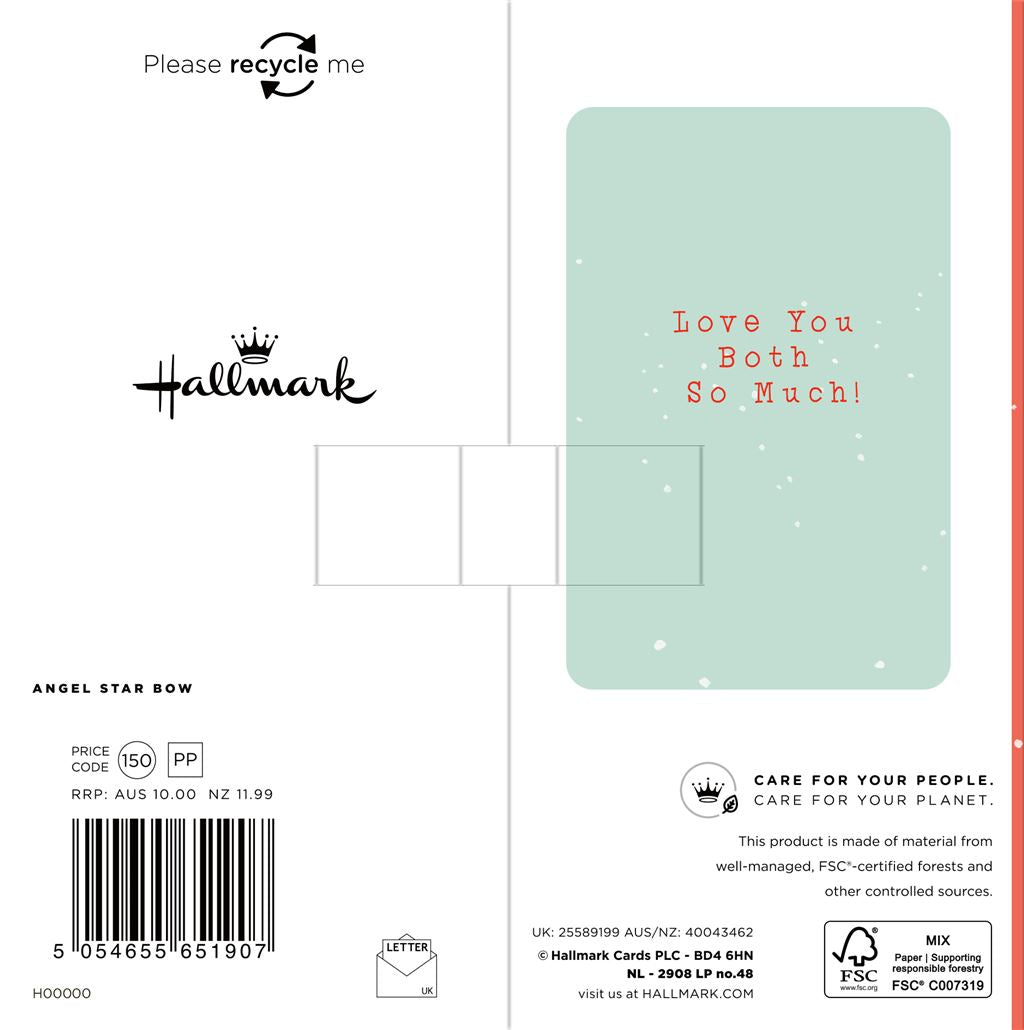 Stockings and Tree Design To An Amazing Mum and Dad Christmas Card